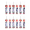 imageRed Devil 0766 Painters Plus Siliconized Acrylic Caulk 101 oz White 1 PackPack of 12