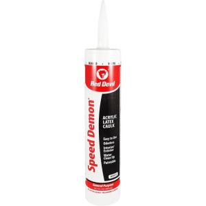 imageRed Devil 0736 Speed Demon Acrylic Caulk 101 oz1  Pack