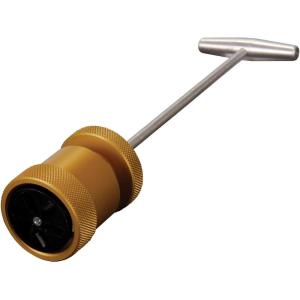 imageRed Devil 4071 CreateAColor DieCast Aluminum Pro Caulk Mixer 1Pack Gold1  Pack