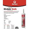 imageRed Devil 0406 Silicone Acrylic Caulk ampamp Sealant 100 Waterproof Paintable White Caulking for Kitchen Bathroom Window With Duraguard 55 oz White Made in USAWhite