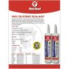 imageRed Devil 0816 100 Silicone Sealant Architectural Grade Silicone Architectural Grade RTV Sealant A WaterResistant Adhesive for Interior and Exterior Use 98 ozTube White 1PackBlack