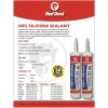 imageRed Devil 0816 100 Silicone Sealant Architectural Grade Silicone Architectural Grade RTV Sealant A WaterResistant Adhesive for Interior and Exterior Use 98 ozTube White 1PackBlack