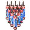 imageRed Devil 0846 Window ampamp Door Silicone Acrylic Caulk White 100 Waterproof Paintable 101 oz Pack of 1 Made in USABrown