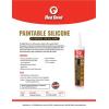 imageRed Devil 0985 Paintable Silicone Hybrid Sealant 9 oz White 1 Pack1 Pack
