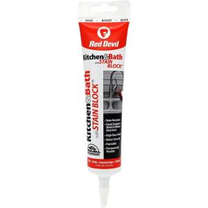 imageRed Devil 0750 Kitchen ampamp Bath Stain Block Sealant 12Pack White 12 PackBiscuit