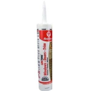 imageRed Devil 0856PR Lifetime Window Door ampamp Trim Advanced Sealant Plus Silicone 1Pack WhiteClear