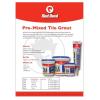 imageRed Devil 0422 White Tile Grout PreMixed for Repairs and Filler 12 Pint  WhiteWhite