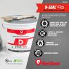 imageRed Devil 0846DI DSeal Smooth Water Based Duct Sealant 101 oz Gray 24 Pack24  Pack