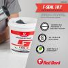 imageRed Devil 0846DW FSeal 181 Fiber Reinforced Water Based Duct Sealant 101 oz White 24 PackGray
