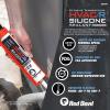 imageRed Devil 0896 Extreme Temperature HVACR Silicone Sealant LongLasting WeatherResistant Adhesive 280 ml White 1PackAluminum