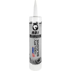 imageRed Devil 08160I RD PRO Industrial Grade RTV 100 Silicone WeatherResistant Sealant 101 oz Tube White 1PackBronze