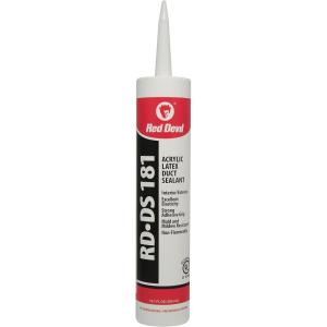 imageRed Devil 0846DS RDDS 181 Acrylic Latex Duct Sealant 101 oz Gray 1 Pack1  Pack