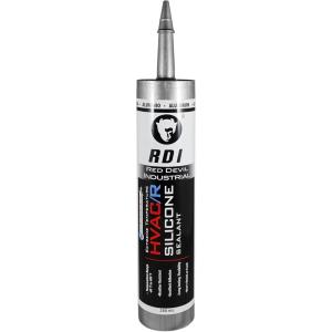 imageRed Devil 0896 Extreme Temperature HVACR Silicone Sealant LongLasting WeatherResistant Adhesive 280 ml White 1PackAluminum
