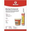 imageRed Devil 0662 12 Pint Glazing Compound White 12 Pack