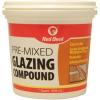 imageRed Devil 0664 PreMixed Glazing Compound 1 QuartCompound  Glazing Push Points  Dual Purpose Window Tool