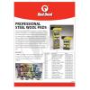 imageRed Devil 0324 Steel Wool 1 Medium Pack of 88 Pads