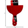 imageRed Devil 4718 3Piece Plastic Putty Knife Set Scraper Tool Spackle ampamp Paint 1Pack12  Pack