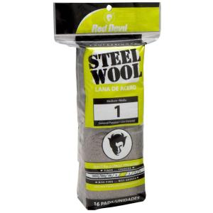 imageRed Devil 0324 Steel Wool 1 Medium Pack of 896 Pads