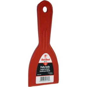 imageRed Devil 4701 Stiff Putty Knife 125 Inch3 Inch