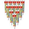 imageRed Devil 0645 Concrete Repair Patch Cement Crack Filler 55 Oz Squeeze Tube PreMixed Pack of 1 Gray Made in USA55 oz
