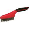 imageRed Devil 4160 Soft Grip Stainless Steel Wire Brush 8quot10 Inch