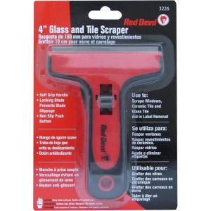 imageRed Devil 3226 Premium 4 inch Glass ampamp Tile ScraperOne Size