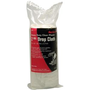 imageRed Devil 3962 2 Mil Plastic Drop Cloth2 Mil