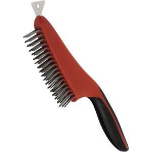 imageRed Devil 4160 Soft Grip Stainless Steel Wire Brush 8quot13