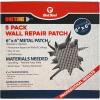 imageRed Devil 1214 4quot x 4quot ONETIME Wall Repair Patch 1 Pack6 Inch