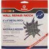 imageRed Devil 1214 4quot x 4quot ONETIME Wall Repair Patch 1 Pack6 Inch