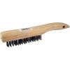 imageRed Devil 4060 1025Inch Shoe Handle Wire Brush 10 14 Inch Multi