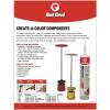 imageRed Devil 0409 Create A Color Caulk 1Pack White1 Pack