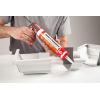 imageRed Devil 0697 Gutter ampamp Foundation Sealant 101 oz White Pack of 12Gray