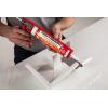imageRed Devil 0697 Gutter ampamp Foundation Sealant 101 oz White Pack of 12White