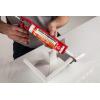 imageRed Devil 0697 Gutter ampamp Foundation Sealant 101 oz White Pack of 12White