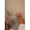 imageRed Devil 1224 Onetime Fiber Mesh Crack Patch 36quot x 75 Wall Repair Fabric 1Pack White