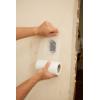 imageRed Devil 1226 Onetime Fiber Mesh Crack Patch 6quot x 75 Wall Repair Fabric White1 Pack