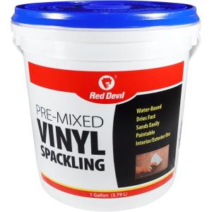 imageRed Devil 0532 PreMixed Vinyl Spackling 12 Pint1  Pack