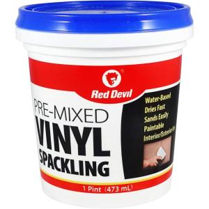 imageRed Devil 0532 PreMixed Vinyl Spackling 12 Pint12  Pack