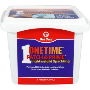 imageRed Devil 0540 ONETIME Patch ampamp Prime Lightweight Spackling Pack of 1 White1  Pack