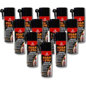 imageRed Devil 0916 Spray Foam ampamp Fill Landscape Adhesive Foam Gap Filler 12 oz Black 1 Pack12  Pack
