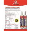 imageRed Devil 0816 100 Silicone Sealant Architectural Grade Silicone Architectural Grade RTV Sealant A WaterResistant Adhesive for Interior and Exterior Use 98 ozTube White 1PackWhite
