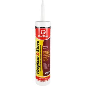 imageRed Devil 0466 Fireplace ampamp Stove Repair Sealant 101 oz1 Pack