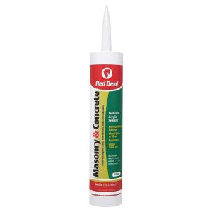 imageRed Devil 0646 Masonry and Concrete Acrylic Sealant 101 oz Made in USAPack of 12