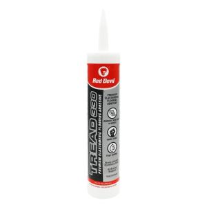 imageRed Devil 0790 Tread 330 Premium Elastomeric Flooring Adhesive 101 oz White Pack of 1Pack of 12