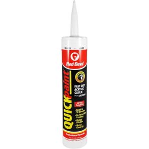 imageRed Devil 0946 Fast Dry Acrylic Caulk 101 Oz White101 Oz