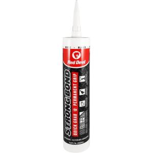 imageRed Devil 0956 Strong Bond Hybrid Polymer Construction Adhesive and Sealant 9 Oz White 1 Pack1 Pack