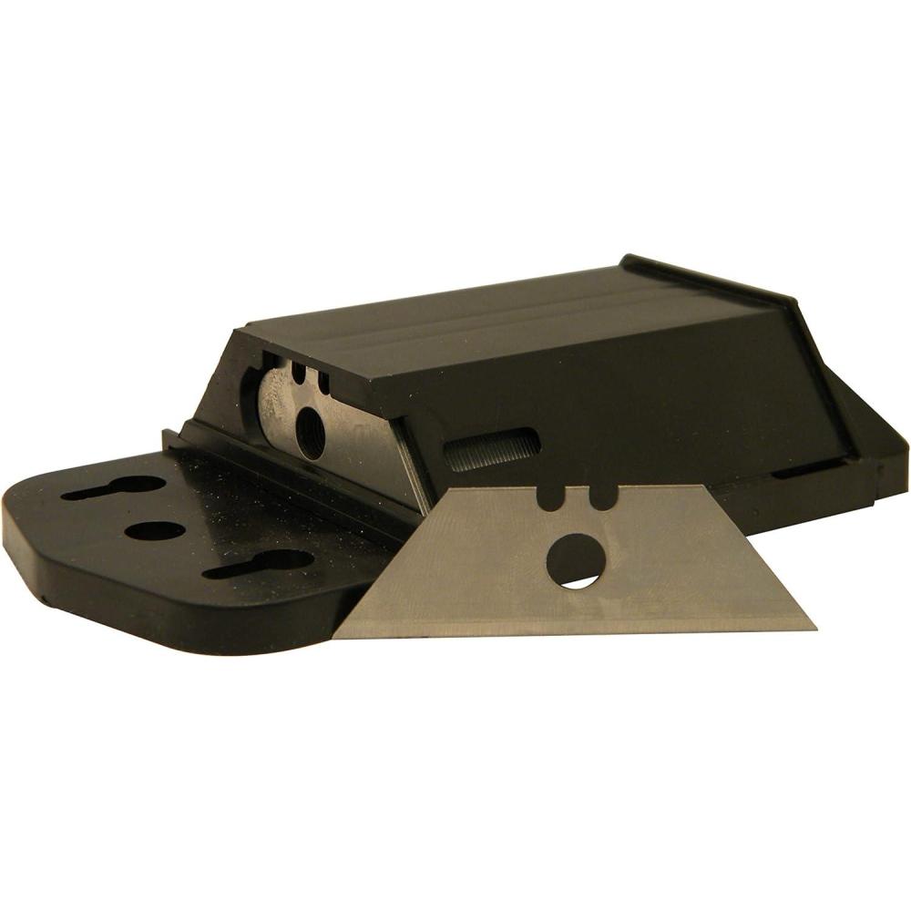 imageRed Devil 325102 100 Pack Hanging Dispenser Utility Knife Blades Black